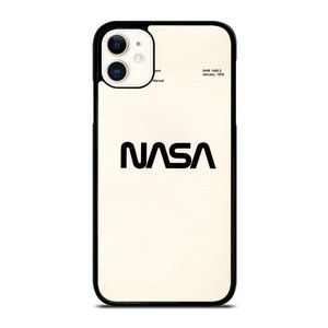NASA LOGO WHITEI CON iPhone 11 Case Cover