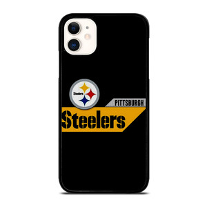PITTSBURGH STEELERS FOOTBALL LOGO TEAM ICON iPhone 11 Case Cover PITTSBURGH STEELERS FOOTBALL LOGO TEAM ICON iPhone 11 Case Cover