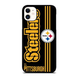 PITTSBURGH STEELERS FOOTBALL TEAM LOGO EST 1933 iPhone 11 Case Cover