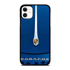 PORSCHE CAR LOGO HOOD EMBLEM iPhone 11 Case Cover