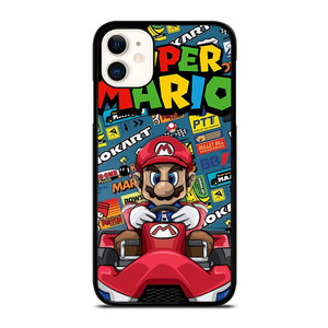 SUPER MARIO BROSS NINTENDO GAME MARIO CART iPhone 11 Case Cover