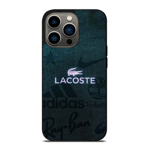 LACOSTE ADIDAS NIKE LOGO iPhone 13 Pro Case Cover LACOSTE ADIDAS NIKE LOGO iPhone 13 Pro Case Cover