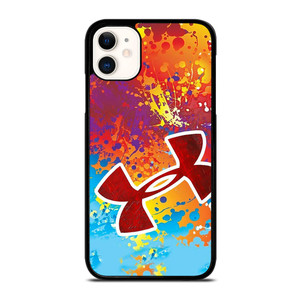 UNDER ARMOUR LOGO COLORFUL PAINT iPhone 11 Case Cover