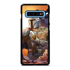 BABY YODA AND MANDALORIAN STAR WARS Samsung Galaxy S10 Plus Case Cover BABY YODA AND MANDALORIAN STAR WARS Samsung Galaxy S10 Plus Case Cover
