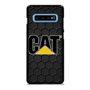 CATERPILLAR CAT TRACTOR LOGO HEXA METAL Samsung Galaxy S10 Plus Case Cover