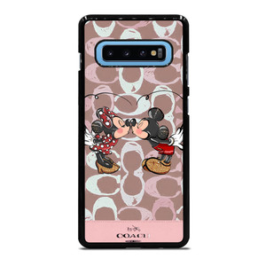 COACH NEW YORK LOGO MICKEY MINNIE MOUSE DISNEY KISS Samsung Galaxy S10 Plus Case Cover COACH NEW YORK LOGO MICKEY MINNIE MOUSE DISNEY KISS Samsung Galaxy S10 Plus Case Cover