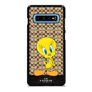 COACH NEW YORK LOGO TWEETY BIRD Samsung Galaxy S10 Plus Case Cover COACH NEW YORK LOGO TWEETY BIRD Samsung Galaxy S10 Plus Case Cover