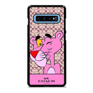 COACH NEW YORK LOGO X PINK PANTHER Samsung Galaxy S10 Plus Case Cover