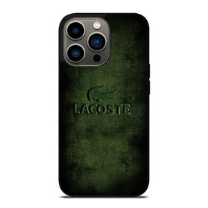 LACOSTE LEATHER iPhone 13 Pro Case Cover LACOSTE LEATHER iPhone 13 Pro Case Cover