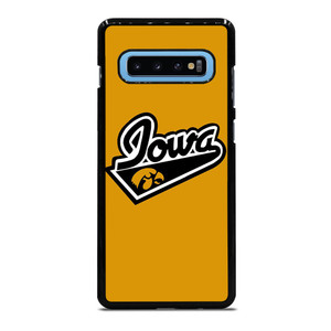 IOWA HAWKEYES UNIVERSITY BASKETBALL TEAM LOGO Samsung Galaxy S10 Plus Case Cover