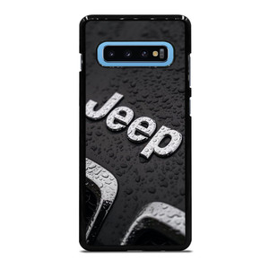 JEEP CAR LOGO UNDER RAIN Samsung Galaxy S10 Plus Case Cover