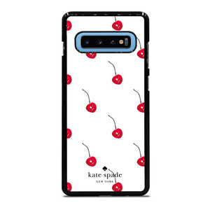 KATE SPADE NEW YORK LOGO CHERRIES Samsung Galaxy S10 Plus Case Cover KATE SPADE NEW YORK LOGO CHERRIES Samsung Galaxy S10 Plus Case Cover