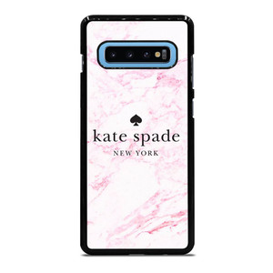 KATE SPADE NEW YORK LOGO PINK MARBLES Samsung Galaxy S10 Plus Case Cover