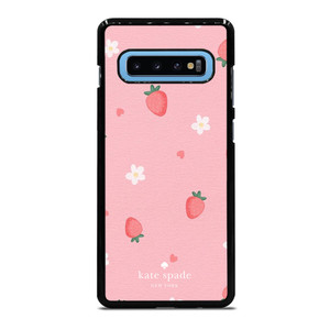 KATE SPADE NEW YORK LOGO STRAWBERRIES Samsung Galaxy S10 Plus Case Cover