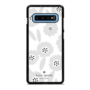 KATE SPADE NEW YORK LOGO WHITE FLOWER Samsung Galaxy S10 Plus Case Cover