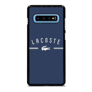 LACOSTE CROC LOGO BLUE Samsung Galaxy S10 Plus Case Cover LACOSTE CROC LOGO BLUE Samsung Galaxy S10 Plus Case Cover