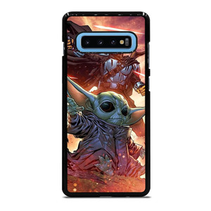 MANDALORIAN AND BABY YODA STAR WARS Samsung Galaxy S10 Plus Case Cover MANDALORIAN AND BABY YODA STAR WARS Samsung Galaxy S10 Plus Case Cover