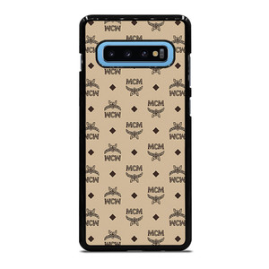 MCM MICHAEL CROMER MUNICH LOGO ICONS Samsung Galaxy S10 Plus Case Cover MCM MICHAEL CROMER MUNICH LOGO ICONS Samsung Galaxy S10 Plus Case Cover