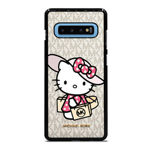MICHAEL KORS MK LOGO HELLO KITTY Samsung Galaxy S10 Plus Case Cover MICHAEL KORS MK LOGO HELLO KITTY Samsung Galaxy S10 Plus Case Cover
