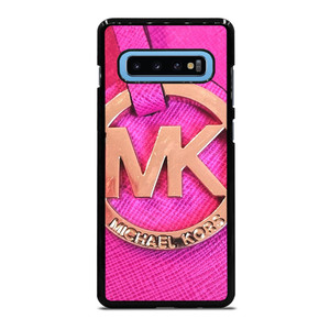 MICHAEL KORS MK LOGO PINK GOLD EMBLEM Samsung Galaxy S10 Plus Case Cover