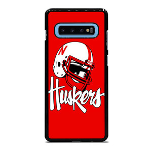 NEBRASKA HUSKERS LOGO UNIVERSITY FOOTBALL ICON Samsung Galaxy S10 Plus Case Cover