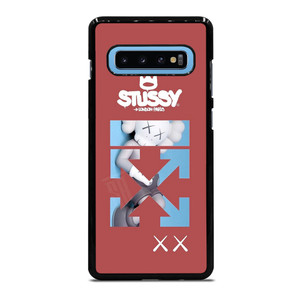 OFF WHITE STUSSY KAWS LOGO Samsung Galaxy S10 Plus Case Cover