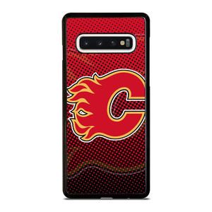 CALGARY FLAMES LOGO HOCKEY TEAM ICON Samsung Galaxy S10 Case Cover