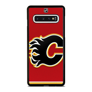 CALGARY FLAMES NHL HOCKEY TEAM LOGO Samsung Galaxy S10 Case Cover