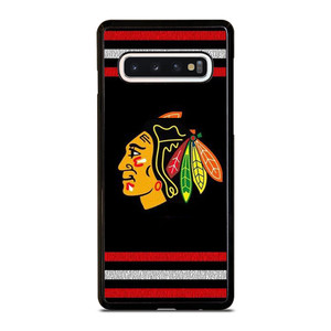 CHICAGO BLACKHAWKS HOCKEY TEAM LOGO ICON Samsung Galaxy S10 Case Cover