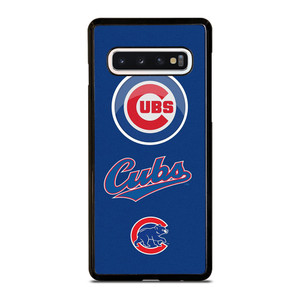 CHICAGO CUBS ICON BASEBALL TEAM LOGO Samsung Galaxy S10 Case Cover