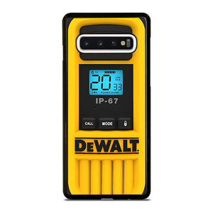 DEWALT TOOL LOGO HEAVY DUTY WALKIE TALKIE Samsung Galaxy S10 Case Cover DEWALT TOOL LOGO HEAVY DUTY WALKIE TALKIE Samsung Galaxy S10 Case Cover