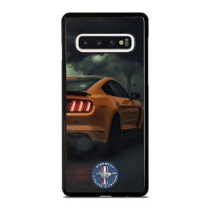 FORD MUSTANG CAR YELLOW Samsung Galaxy S10 Case Cover