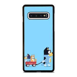 HEELERS FAMILY BLUEY CARTOON Samsung Galaxy S10 Case Cover