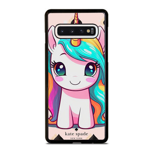 KATE SPADE NEW YORK LOGO PRETTY UNICORN Samsung Galaxy S10 Case Cover