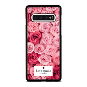 KATE SPADE NEW YORK ROSE PINK RED Samsung Galaxy S10 Case Cover