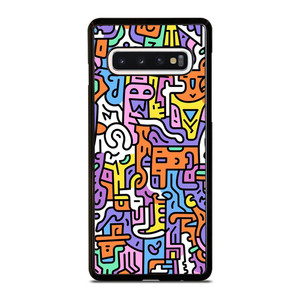 KEITH HARING ART COLORFUL STYLE Samsung Galaxy S10 Case Cover