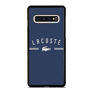 LACOSTE CROC LOGO BLUE Samsung Galaxy S10 Case Cover LACOSTE CROC LOGO BLUE Samsung Galaxy S10 Case Cover