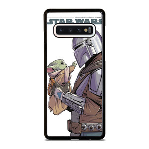 MANDALORIAN AND BABY YODA STAR WARS INSIDER Samsung Galaxy S10 Case Cover MANDALORIAN AND BABY YODA STAR WARS INSIDER Samsung Galaxy S10 Case Cover