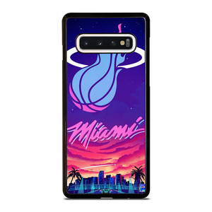 MIAMI HEAT BASKETBALL TEAM LOGO Samsung Galaxy S10 Case Cover