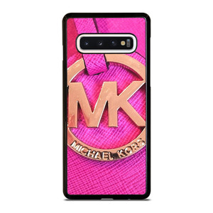 MICHAEL KORS MK LOGO PINK GOLD EMBLEM Samsung Galaxy S10 Case Cover