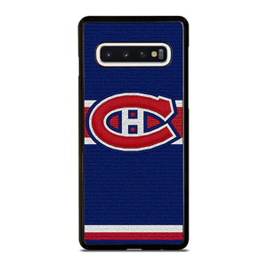 MONTREAL CANADIENS LOGO HOCKEY TEAM EMBORDERY Samsung Galaxy S10 Case Cover
