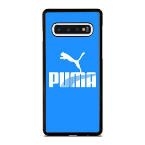 PUMA LOGO BLUE ICON Samsung Galaxy S10 Case Cover PUMA LOGO BLUE ICON Samsung Galaxy S10 Case Cover
