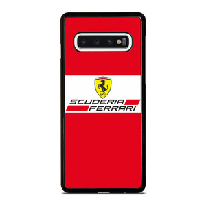 SCUDERIA FERRARI LOGO Samsung Galaxy S10 Case Cover SCUDERIA FERRARI LOGO Samsung Galaxy S10 Case Cover
