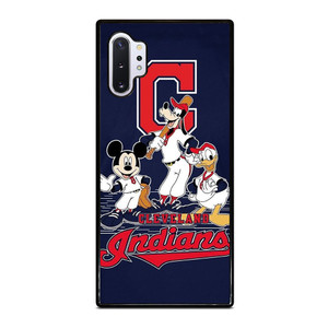 CLEVELAND INDIANS BASEBALL DISNEY MICKEY DONALD GOOFY Samsung Galaxy Note 10 Plus Case Cover