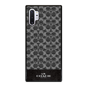 COACH NEW YORK LOGO DARK GREY Samsung Galaxy Note 10 Plus Case Cover COACH NEW YORK LOGO DARK GREY Samsung Galaxy Note 10 Plus Case Cover