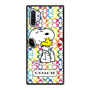 COACH NEW YORK LOGO SNOOPY THE PEANUTS Samsung Galaxy Note 10 Plus Case Cover COACH NEW YORK LOGO SNOOPY THE PEANUTS Samsung Galaxy Note 10 Plus Case Cover