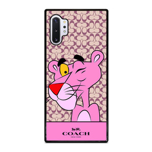 COACH NEW YORK LOGO X PINK PANTHER Samsung Galaxy Note 10 Plus Case Cover COACH NEW YORK LOGO X PINK PANTHER Samsung Galaxy Note 10 Plus Case Cover