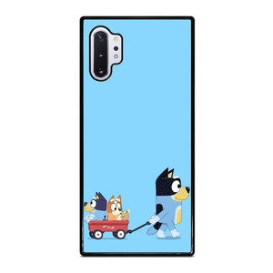 HEELERS FAMILY BLUEY CARTOON Samsung Galaxy Note 10 Plus Case Cover