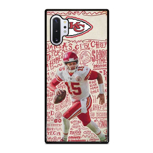 KANSAS CITY CHIEFS 15 PATRICK MAHOMES Samsung Galaxy Note 10 Plus Case Cover
