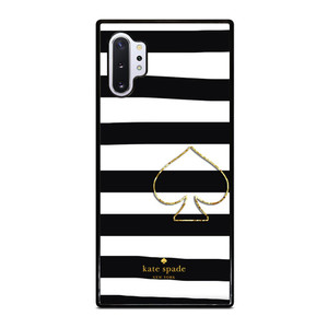 KATE SPADE NEW YORK BLACK STRIPES Samsung Galaxy Note 10 Plus Case Cover